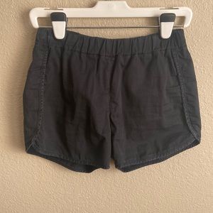 Madewell pull on black shorts XS